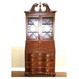 Kling Mahogany Secretary Bookcase