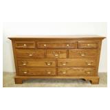 Keller Solid Oak Low Dresser