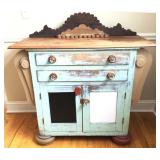 Cottage Chic Upscaled Cabinet