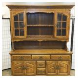 (8)pc American Drew Oak Dining Room Set