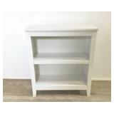 White (2) Shelf Bookcase