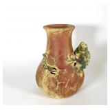 Art Pottery with Lizard