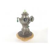 Metal Robot Art, Uranium Top Coffee Pot Man