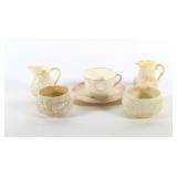 (6) pcs of Belleek Porcelain