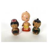 (3) Nodders, made in Japan