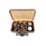 Men's Dresser Box, Watches and Cufflinks
