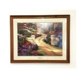 Thomas Kinkade Limited Ed. Print 'Spring Gate'