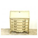 Maddox French White Secretary Desk