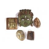 (5) pc Assorted Wall Hangings