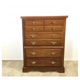Broyhill Cherry Finish Tall Dresser