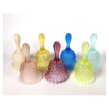 (7) Fenton  Daisy and Dot Annual Collectible Bells
