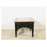Glass Top Display Table
