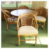 Thomasville Oak Tavern Table and (4) Chairs