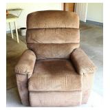 Brown Chenille Lift Chair