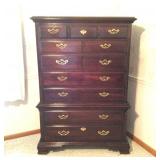 Thomasville Cherry Highboy Dresser