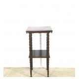 Plant Stand with Spool Turned Legs