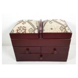 Sewing Box with Contents