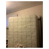 Full size bed with frame