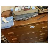 3 drawer dresser and misc items