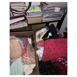 Shelf, purses, books and contents