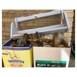 Plates and misc box lots