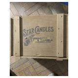 Glassware and wooden box