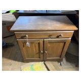 Wooden storage and VCRs