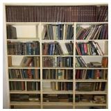Shelf full of books