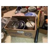 Plates and misc glassware