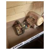 Singer mini sewing machine and knife