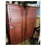 Cabinet and contents