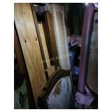 Shutters,  table, bed rails and more