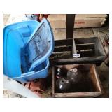 Crates, tote and jugs