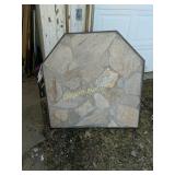 Wood burner hearth pad