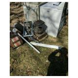 vScrap metal piles.......see description