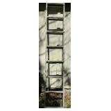 Aluminum extension ladder, Approx 7