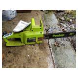 Poulan Electric chainsaw, works