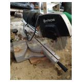 Hitachi slide compound miter saw..................
