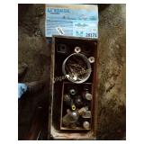 Ceiling fan & misc glass