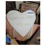 Garden Concrete Ashland heart