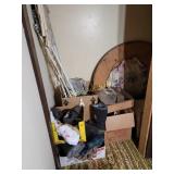 Picture frames,  shade, wrap paper and more