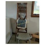 Ladder and Bathing stool
