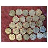 (27) Kennedy Silver Half Dollars