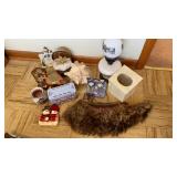 Electrified lamp, misc. home decor