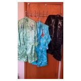 Oriental jackets and pajamas