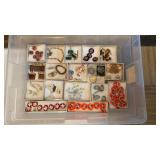 Costume jewelry and hair combs