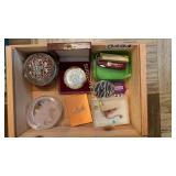 Compacts, knives, more