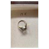 14 K? ring, no setting