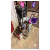 Nails, jack, lug wrenches, more