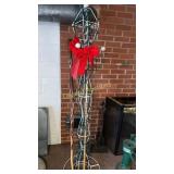 Cane and Christmas decoration